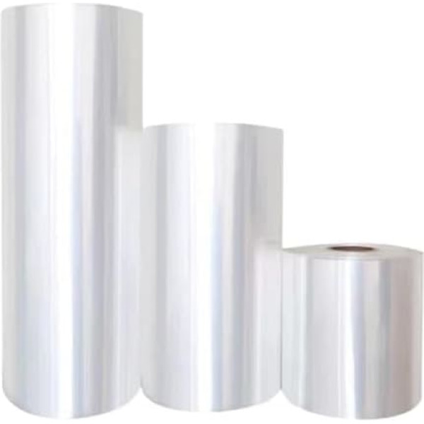 TSALON POF Heat Shrink Clear Membrane, Plastic Cosmetic Packaging, Shrinkable Folding Sheets, Material: Pof, Transparent Folding Membrane (Color : Width 45cm 17inch, Size : Length 10M)