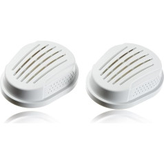Dräger X-plore Bayonet Particle Filter P3 R with Housing for Aerosols/Particles | 11 Pairs | Replacement Filters for Full and Half Masks X-plore 3300, 3500 and 5500