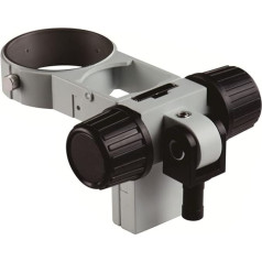 Microscope Accessories, Metal Stereo Microscope Focus Mount, Adjustable Descending Frame Mount, Durability and Reliable Performance