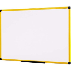 Bi-Office MA2115177 240x120 cm Aluminium Frame – Yellow