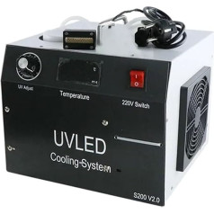 LED UV Gel Curing Lamp, 1 Piece 80 Watt LED UV LED Curing System for Printer DX5 Print UV Head Screen Printing Machine UV Flatbed Printer, UV Glue Curing Easy to Use