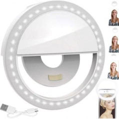 RoGer Universal LED Selfie Lamp White