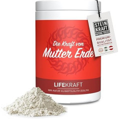 Steinkraft LIFEKRAFT ZEOLITH Powder 450g 8μm, Premium, Tribomechanically Activated