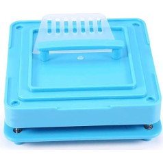 ‎Pongnas Capsule Filling Machine with 100 Holes, Manual Capsule Filler for Size 0, Empty Capsule Plates Pill Maker Powder Press Machine for Capsule Making