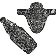 Riesel Design® Dirt: Sparrow Mudguard Children's Bicycle Front Splash Guard for Children Bicycle or Mountain Bike Mudguard 16-29 Inch for Boys and Girls
