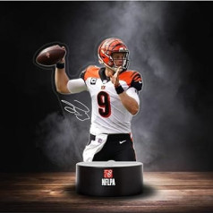 Great Branding Cincinnati Bengals NFLPA LED Lamp Light Logo Burrow Changing Mode with 2 Different Colours