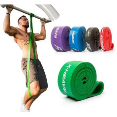 ActiveVikings® Pull-Up Fitness Bands Perfect for Muscle Building and Crossfit Freeletics, Calisthenics Fitness Band, Pull Up Bands, Resistance Bands