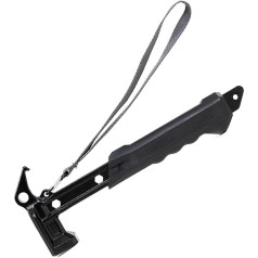Camping-Hammer, Zelt-Herings-Schlägel mit Herings-Entferner, multifunktionaler Zelthammer, Outdoor-Hammer, Camping-Schlägel
