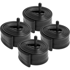 YunSCM 4-Pack 47/57-559 26 Inch Inner Tube 26 x 1.75/1.95/2.125 AV32 mm Valve Compatible 26 Inch Bicycle Tube/Electric Bicycle 26 x 1.75 26 x 1.90 26 x 1.95 26 x 2.0 26 x 2.10 .125