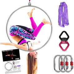 PRIOR FITNESS Professional Aircraft Airplane 85/90/95 cm Stainless Steel Kit Circle Aeroplane Acrobatic Circle Dance Aeroplane Circus Equipment