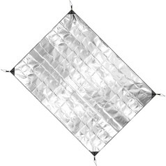Camping Mat, Sleeping Pad, Thermal Insulating Mat, Aluminium Foil Camping Pad, Double-Sided Waterproof Camping Mat with Thermal Insulation Camping Foam Pad for Sleeping and Outdoor Picnic