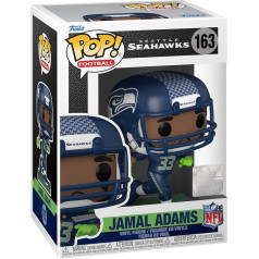 Funko Pop! NFL: Seahawks - Jamal Adams - (Home Uniform) - Vinyl Collectible Figure - Gift Idea - Official Merchandise - Toy for Children and Adults - Sports Fans - Model Figure for Collectors