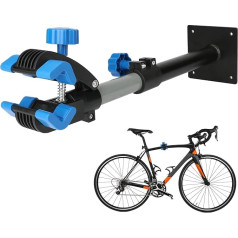 Bicycle Repair Stand Wall Mount, Bicycle Maintenance Stand, Bicycle Work Stand, Height Adjustable and Portable for Road Bikes and Mountain Bikes