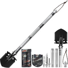 【Outdoor-Produkte】Multifunktionale Sapper Schaufel, Klapptruppenschaufel, Schaufel, Campingwerkzeug
