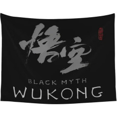 Travel Blanket, Throw, Blanket Black Myth Wukong Fleece Blanket, Multifunctional, Super Soft Blanket for Bedding, Comforter (XL)