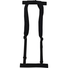 Generisch Ski Carrying Strap, Snowboard Carry Strap, Adjustable Snowboard Leads, Cord Snowboard Carrier, Ski Carry Strap, Removable Snowboard Tie Straps for Long Snowboard Items