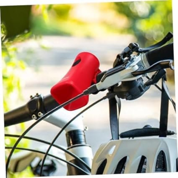Yardwe Elektrische Hupe Für Fahrräder Elektronische Hupe Für Mountainbikes Super Laute Autohupe Glocke Für Clown-Horn Lufthorn Für Bären Roller Motor Hintere Fahrradlichter Abs 2st