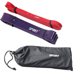 Resistance bands, stretch training resistance bands with carry bag, latex fitness band for legs, glutes, weapons, physio, pilates, yoga.