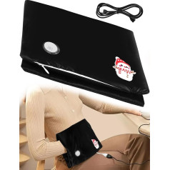 iMangoo Electric Hand Warmer, Warm Gloves, USB Rechargeable Pocket Warmer with 4 Heating Modes, LED Temperature Display, Foldable, Ultra Thin, Quick Heating Pad for Women, Men, Home, Outdoor, Camping