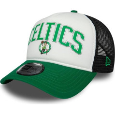 New Era NBA Trucker Cap Basketball Adjustable A-Frame Cap Mesh Curved Peak