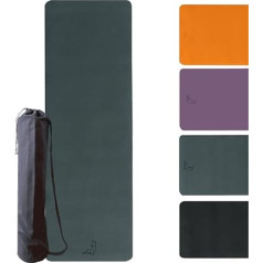 PETARYA Refresh Series 6 mm TPE Non-Slip Yoga Mat, Environmentally Friendly, Durable and Lightweight for Yoga, Pilates & Fitness, Gymnastics Mat with Carry Bag, 183 x 61 cm