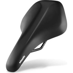 Wheefit Bicycle Saddle - Comfortable Cushion Lightweight for Outdoor, Mountain, Road, MTB and E-Bike