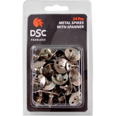 DSC Unisex - Adult METALSPIKES Cricket, Multicoloured, Pack of 24
