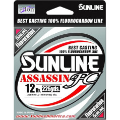 Sunline 63042300 4594-0109 Assassin FC Fishing Equipment, 8 lb