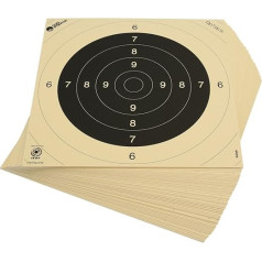 OpTacs Pack of 500 Pistol / Small Calibre Discs 26 x 26 cm Shooting Target Precision Discs BDS ISFF Competition Discs 26 x 26 – Pack of 500