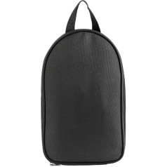 DONGKER Camping Dinnerware Organiser Bag, Portable Storage Bag for Outdoor BBQ, Camping, Cooking Spoon, Chopsticks, Organize, black