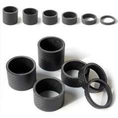 MAYANGYANG Spacer Bicycle Carbon Fibre 3K Headset Stem Spacer Bicycle Fork Washer 5 mm 10 mm 15 mm 20 mm 30 mm 40 mm 50 mm Can Choose Bicycle Spacer (3K 5 10 15 20 mm)