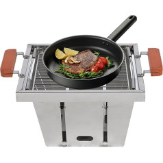 Klappbarer Grillofen, Outdoor-Brennofen - Klappbarer Brennerofen für Picknick,Faltbarer Grillofen, Outdoor-Brennofen für Outdoor-Camping, Familienfeiern