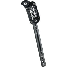 by.Schulz G.2 LT Federsattelstütze (480 mm), Ausführung:Schwarz, Size:34,9 mm (hart)