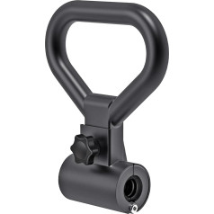 Kipika Steel Kettlebell Handle Converter Handle Adjustable Dumbbell Handle Grip Attachment for Dumbbells High Strength Steel Handle for Home Gym Weight Lifting
