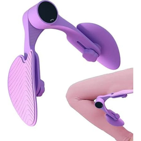 Pelvic Floor Hip Trainer, Thigh Trainer for Postpartum Rehabilitation, Pelvic Floor Strengthening Equipment with Counter, Effective Exercise for Women and Adults, Hip and Thigh Toner for Postpartum