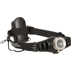 Mountain Warehouse Extreme Cree 1-LED-Stirnlampe - Taschenlampe mit Fokussierlinse, wasserbeständig, Starkes LED-Licht, 3 Helligkeitseinstellungen - Für Laufen