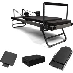 Foldable Multifunctional Belly Board Pilates Reformer Machine for Home Gym