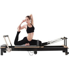 LQQHFSW Foldable Pilates, Adjustable Equipment Home Workouts Suitable Balance Exercise Studio Gym Yoga Exercise
