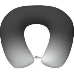 UVBDF Ergonomisches Reise-Nackenkissen aus Memory-Schaum, für alle Schlafpositionen, Weiß bis Schwarz