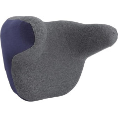 ZJchao Auto-Kopfstützenkissen, Memory-Schaum, Reisekomfort, Dunkelblau, 32 X 26 X 27 cm, für den Fahrersitz