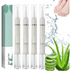 Pack of 4 Nail Care Pen, Health Nail Care Pen, Nail Care Pen, Nail Care Pen, Nourished Fingernails & Toenails, Nail Fungus with Tea Tree Oil, Vitamin E & Aloe Vera