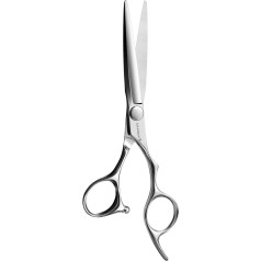 AOLANDUO Barber Scissors (6 Inch) Extremely Sharp Offset Design with VG10 Stainless Steel Hair Cutting Scissors for Hairdressers Smooth Movement Fine Craftsmanship Barber Scissors