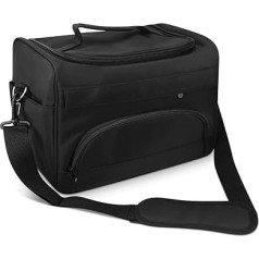 Anself Hairdressing Tool Bag, Portable Hairdressing Salon, Hairdressing Travel Bag, Cosmetic Bag for Hair Equipment with Adjustable Shoulder Strap, Portable Travel Bag