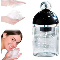 PAZRSASX Electric Facial Cleansing Foam Machine, Deep Cleansing Skin Care Device for Travelers, Waterproof and Rechargeable Portable Foam Machine, Portable and Durable