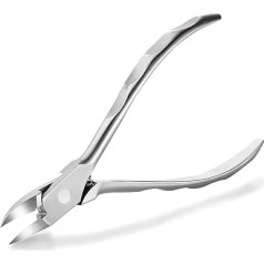 BEZOX Premium Nail Clippers with Sharp and Smooth Cut for Thick and Deep Ingrown Toenails and Fingernails Nail Clippers Stainless Steel Nail Scissors