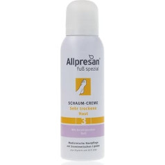 Allpresan Foot Special No. 3 Foam Cream with Soothing Fragrance, Foot Cream for Very Dry Skin, Daily Foot Care for Very Dry Feet – 125 ml