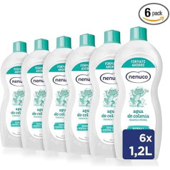 Nenuco Eau de Cologne Recommended for Babies Original Fragrance 6 x 1200ml