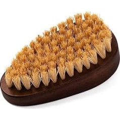 Eco Bath London Natural Sisal Nail Brush Walnut Wood 59g