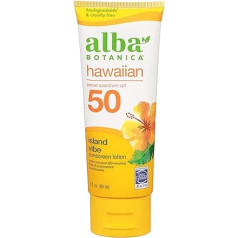 Alba Botanica Hawaiian Green Tea Sun Cream SPF45 4oz