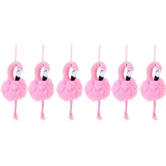 Beaupretty Flamingo Bath Bombs Flamingo Shower Loofah Body Sponges Shower Sponges Body Wash Cleaning Household Pink Environmental Protection for Men Women Bath Towel 6 Pack
